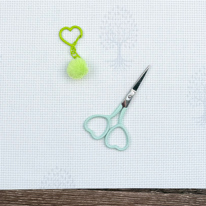Heart Handle Needlecraft Scissors