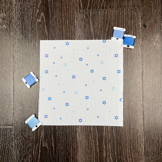 Magen David Cross-Stitch Aida: Cotton Needlework Fabric