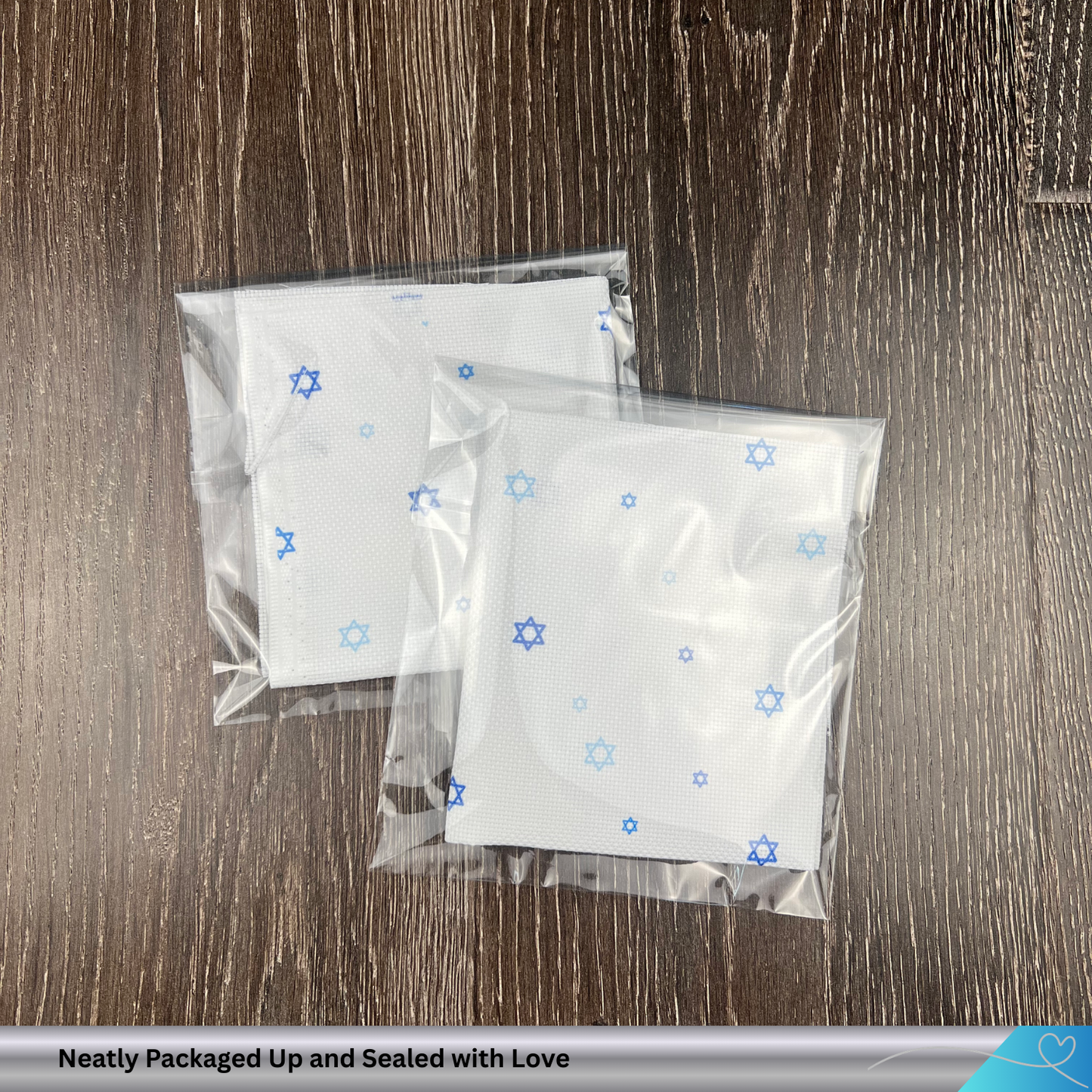 Magen David 14 count Aida Fabric