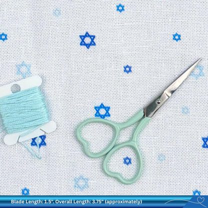 Heart Handle Needlecraft Scissors